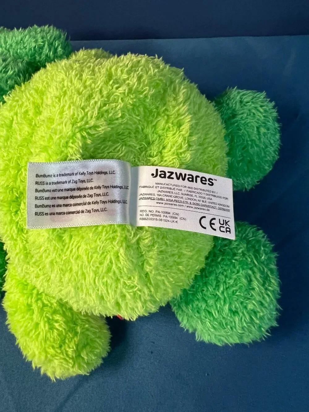 BumBumz by Russ, “Bobbie the Broccoli”, RootBumz Plush BBZ8-#40